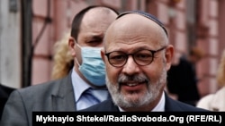 Посол Ізраїлю в Україні Джоел Ліон під час відвідин Одеси
