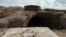نمایی از محوطه بیرونی مهرابه مراغه