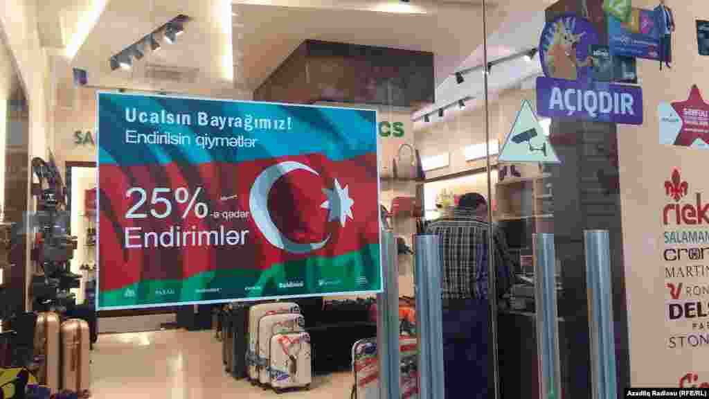 Azerbaijan - National flag day in Baku