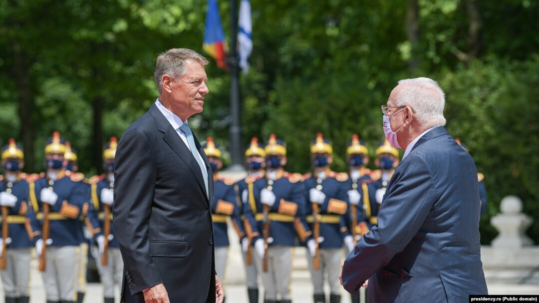 Președintele Klaus Iohannis a primit, marți, 8 iunie, vizita președintelui Israelului, Reuven Rivlin.