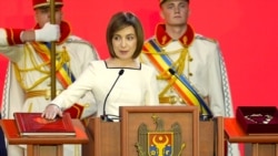 Moldovan President Starts Second Term, Says EU Integration Is "Path To Security And Prosperity"