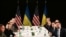 Pamje nga takimi mes zyrtarëve amerikanë dhe ukrainas në Munih.