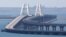 Крымскі мост, ліпень 2023 году.