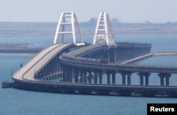 Керченский мост, 17 июля 2023 года