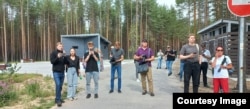 Журналисты жду участников акции памяти