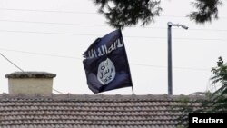 Прапор угруповання «Ісламська держава», ілюстраційне фото