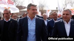 Armenia - Prime Minister Karen Karapetian visits the Ararat province, 22Mar2017.