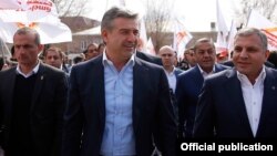 Armenia - Prime Minister Karen Karapetian visits the Ararat province, 22Mar2017.