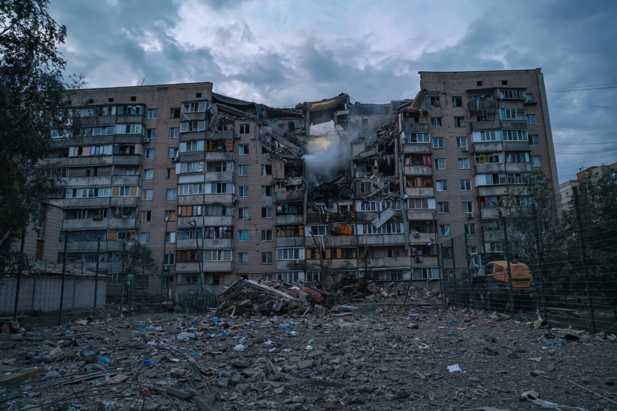 Багатоповерхівка, по якій вдарила армія РФ