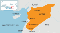 Syria Map new design 2012