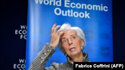 Christine Lagarde la Davos