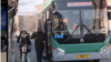 Armenia - Commuters board a busy in Yerevan, February 3, 2025.
