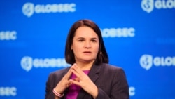 Ціханоўская пра  візыт у Кіеў, Калесьнікаву і сваю ролю ў палітыцы