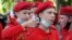 Дети из российской организации «Юнармии» в Севастополе, 2020 год