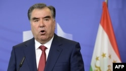 Tajik President Emomali Rahmon is seeking a fourth term in the country's November presidential election