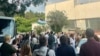 Sa protesta Pokreta solidarnosti sa Palestinom u Podgorici, 27. maj 2025.