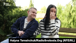 Viktoria și Nazar Kaihorodov la centrul de reabilitare Modrici din regiunea Lvio