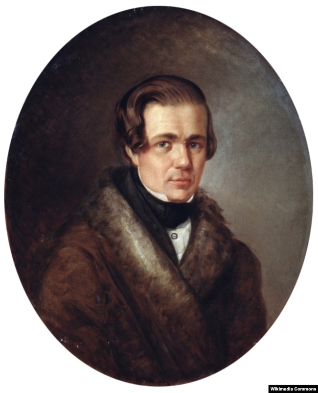 Олексій Кольцов. Портрет роботи Кирила Горбунова. 1838 рік