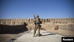 Ushtar amerikan në Afganistan.
