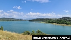 Симферопольское водохранилище. 22 июля 2026 года