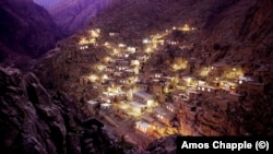 The village of Palangan, a village in the Kurdish region of western Iran.