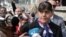 Laura Codruta Koevesi arrives for a hearing in Bucharest on March 7.