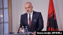 Албанскиот премиер Еди Рама 