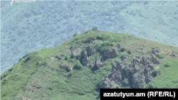 Участок армяно-азербайджанской границы