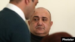 Armenia - Samvel Babayan, a retired army general critical of the government, attends an appeals court hearing in Yerevan, 26 February 2018.