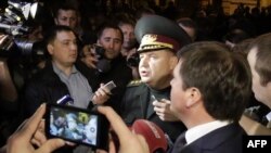 Протест Национальной гвардии. Украина