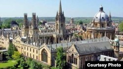 Буюк Британиядаги Оксфорд университети.