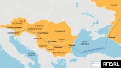 Harta që ka bërë Rusia për Rrjedhën e Jugut