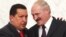 Ҳуго Чавез ва Александр Лукашеко, раисониҷумҳури Венесуэла ва Белорус ҳини мулоқот дар Минск