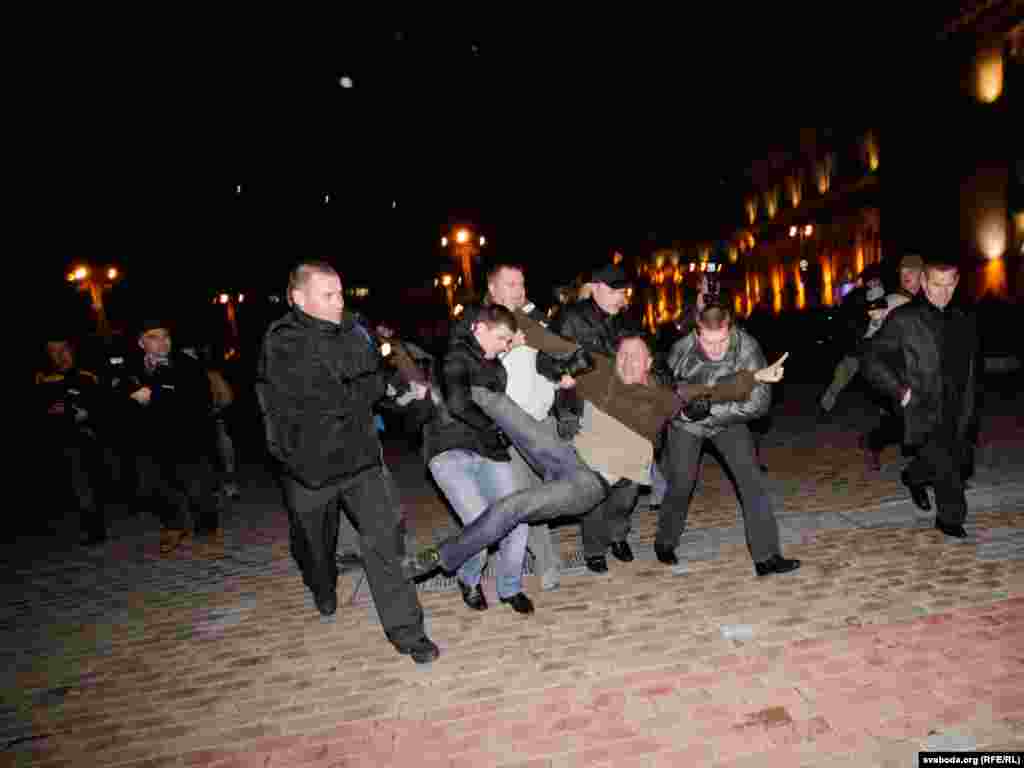 Акцыя салілідарнасьці з палітвязьнямі 21 кастрычніка