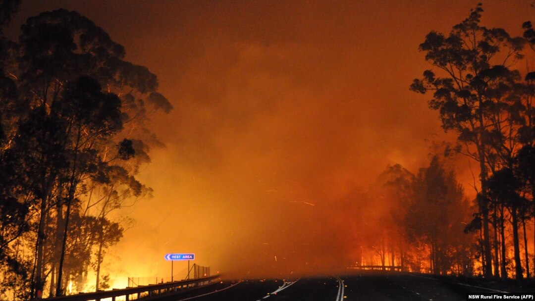 Požar, Australija