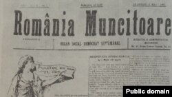 România muncitoare, publicație social-democrată, 1 mai 1905