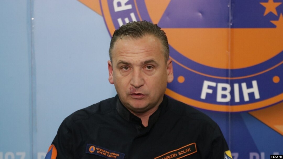 Fahudin Solak, suspendovani direktor Federalne uprave civilne zaštite
