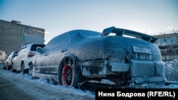 После ледяного шторма во Владивостоке