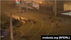 Belarus - first victim during protests against regime Lukashenko Minsk 11 August 2020