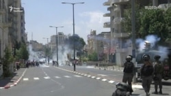 Новые столкновения израильских военных с палестинцами (видео)