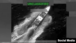 АКШ Куралдуу күчтөрүнүн Латын Америкасы жана Кариб бассейни боюнча командачылыгы жарыялаган видеодон алынган сүрөт.