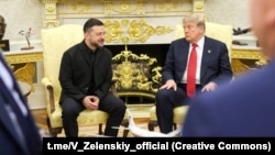 Владимир Зеленский и Дональд Трамп
