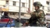 U.S. troops patrolling Baghdad on 7 February