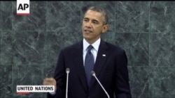 Obama Addresses Syrian Crisis, Iranian Nuclear Program At UN