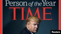 Donald Trump na naslovnici TIME-a 2016., kao ličnost godine u izboru poznatog magazina