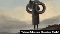 Сузактагы окуядан кийин тартылган сүрөт. Автору: Татьяна Зеленская. 