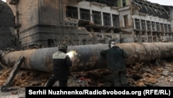 Termoelektrana Darnica u Kijevu nakon ruskog napada u februaru 2026.