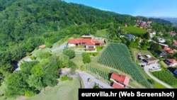 The property in Samobor was described in a sale announcement as "one of the most beautiful residential buildings in Croatia.