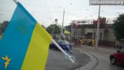 Автопробег "За единую Украину" в Мариуполе