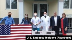 Ajutor medical american pentru spitalele din Tiraspol și Slobozia, iunie 2020